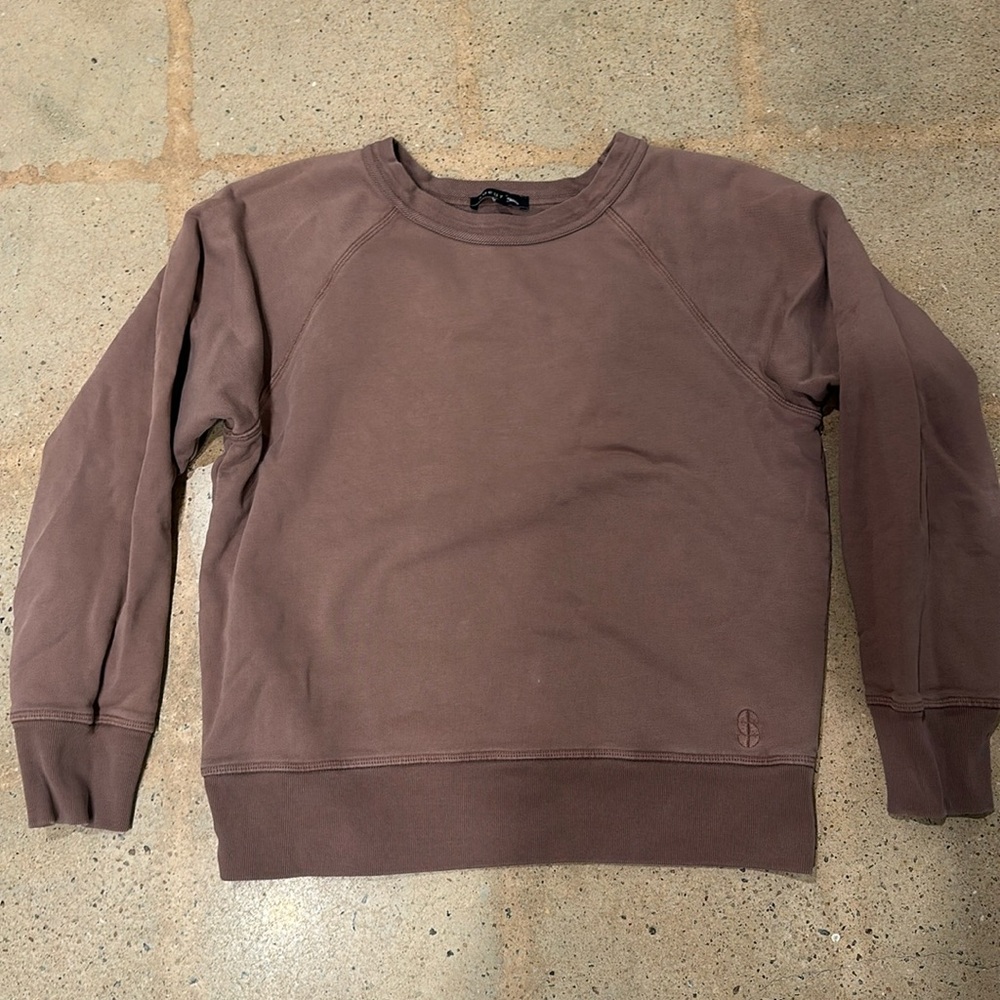 Soeur embroidered label crew neck